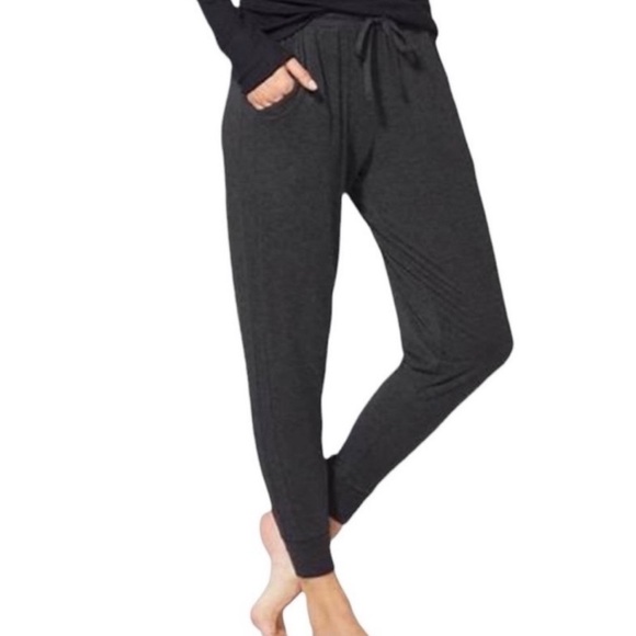 Tommy John | NWT Lounge Jogger women’s size XS Long Charcoal Gray Second skin - Picture 1 of 4